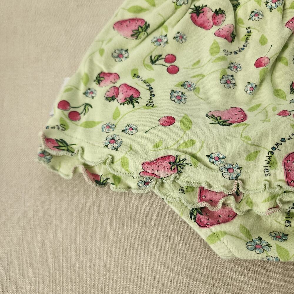 Vintage Strawberry/Floral Skirt/Shorts 12 months - Picture 2 of 6